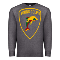 Charcoal Heather young dolph Premium Sweatshirt - linhVisuals