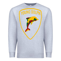 Heather Grey young dolph Premium Sweatshirt - linhVisuals
