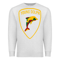 Oatmeal Heather young dolph Premium Sweatshirt - linhVisuals