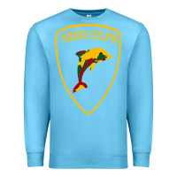 Ocean Blue young dolph Premium Sweatshirt - linhVisuals
