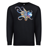 Black octopus t  shirtoctopus t  shirt Premium Sweatshirt - linhVisuals