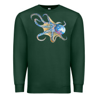 Sports Green octopus t  shirtoctopus t  shirt Premium Sweatshirt - linhVisuals