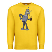 Lemon futurama bender Premium Sweatshirt - linhVisuals