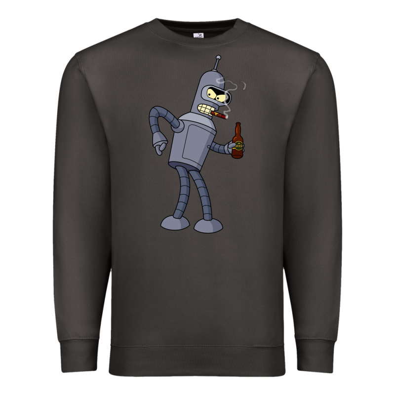 Futurama Bender Premium Sweatshirt by linhVisuals | Teevron