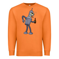 Carrot futurama bender Premium Sweatshirt - linhVisuals