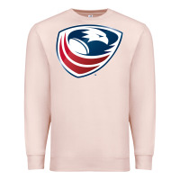 Pale Pink usa rugby Premium Sweatshirt - linhVisuals