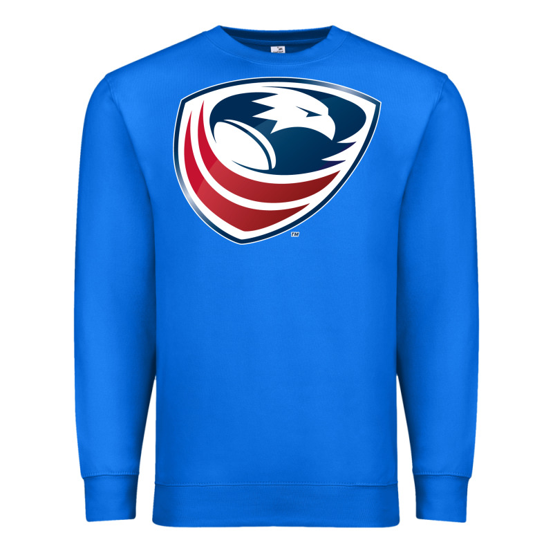 Usa Rugby Premium Sweatshirt by linhVisuals | Teevron