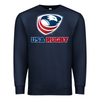 Navy usa rugby Premium Sweatshirt - linhVisuals