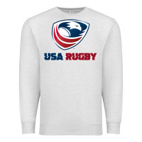 Oatmeal Heather usa rugby Premium Sweatshirt - linhVisuals