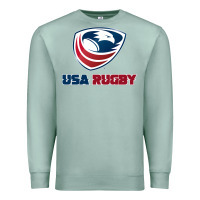 Seafoam usa rugby Premium Sweatshirt - linhVisuals