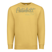 Antique Gold peterbilt class pays   trucker quote Premium Sweatshirt - linhVisuals