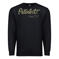 Black peterbilt class pays   trucker quote Premium Sweatshirt - linhVisuals