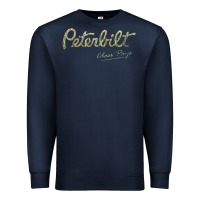 Navy peterbilt class pays   trucker quote Premium Sweatshirt - linhVisuals