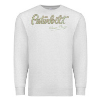 Oatmeal Heather peterbilt class pays   trucker quote Premium Sweatshirt - linhVisuals