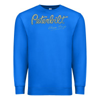True Royal peterbilt class pays   trucker quote Premium Sweatshirt - linhVisuals