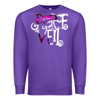 Purple pierce the veil black Premium Sweatshirt - linhVisuals