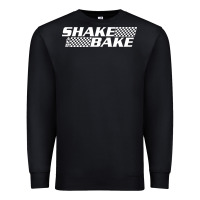 Black shake and bake Premium Sweatshirt - linhVisuals