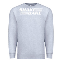 Heather Grey shake and bake Premium Sweatshirt - linhVisuals