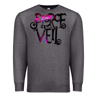 Charcoal Heather pierce the veil twhite Premium Sweatshirt - linhVisuals