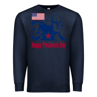 Navy presidents day Premium Sweatshirt - linhVisuals