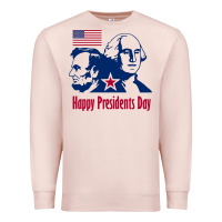Pale Pink presidents day Premium Sweatshirt - linhVisuals