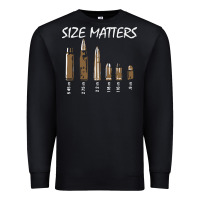 Black size matters Premium Sweatshirt - linhVisuals