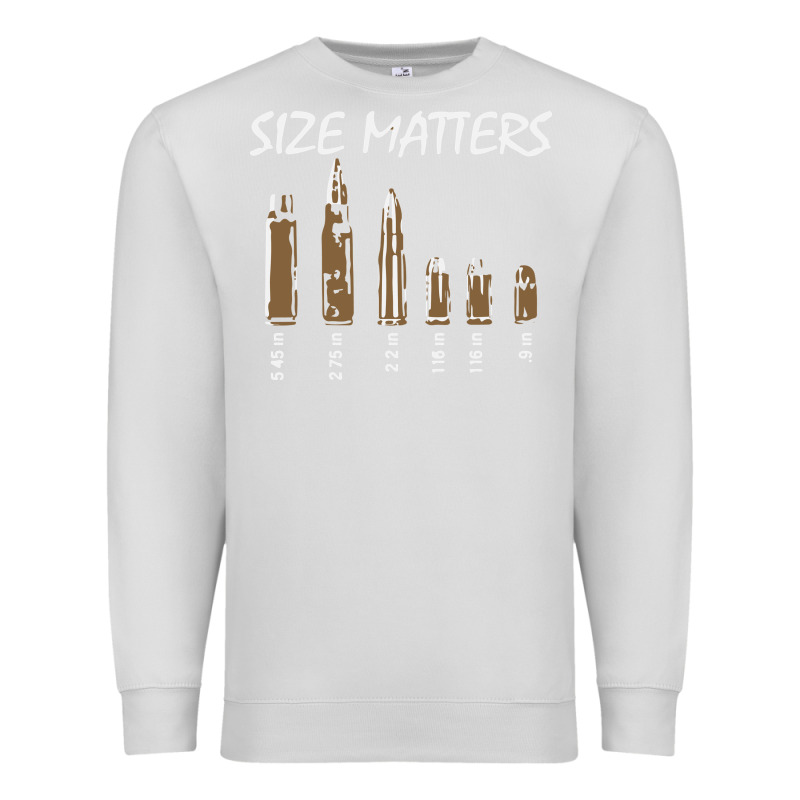 Size Matters Premium Sweatshirt by linhVisuals | Teevron