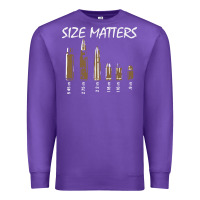 Purple size matters Premium Sweatshirt - linhVisuals