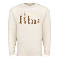 Sandshell size matters Premium Sweatshirt - linhVisuals