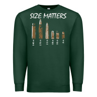 Sports Green size matters Premium Sweatshirt - linhVisuals