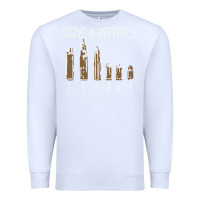 White size matters Premium Sweatshirt - linhVisuals