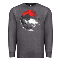 Charcoal Heather poked to death  [tb] Premium Sweatshirt - linhVisuals