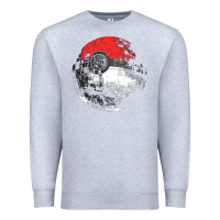 Heather Grey poked to death  [tb] Premium Sweatshirt - linhVisuals
