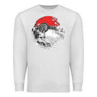 Oatmeal Heather poked to death  [tb] Premium Sweatshirt - linhVisuals