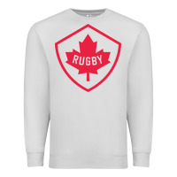 Dove Grey rugby canada Premium Sweatshirt - linhVisuals