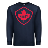 Navy rugby canada Premium Sweatshirt - linhVisuals
