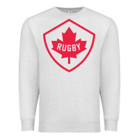 Oatmeal Heather rugby canada Premium Sweatshirt - linhVisuals