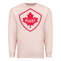 Pale Pink rugby canada Premium Sweatshirt - linhVisuals