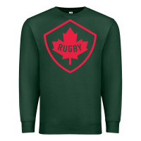 Sports Green rugby canada Premium Sweatshirt - linhVisuals