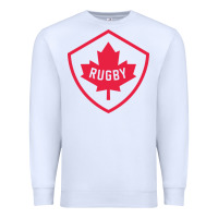 White rugby canada Premium Sweatshirt - linhVisuals