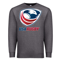 Charcoal Heather usa rugby Premium Sweatshirt - linhVisuals