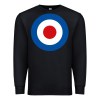 Black suitable-the-who-target-worn Premium Sweatshirt - linhVisuals