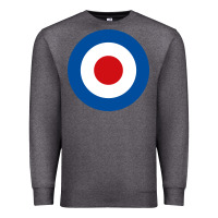 Charcoal Heather suitable-the-who-target-worn Premium Sweatshirt - linhVisuals