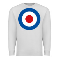 Dove Grey suitable-the-who-target-worn Premium Sweatshirt - linhVisuals