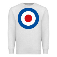 Oatmeal Heather suitable-the-who-target-worn Premium Sweatshirt - linhVisuals