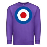 Purple suitable-the-who-target-worn Premium Sweatshirt - linhVisuals