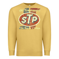 Antique Gold stp    nostalgia drag racing Premium Sweatshirt - linhVisuals