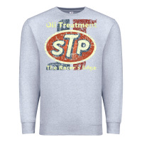 Heather Grey stp    nostalgia drag racing Premium Sweatshirt - linhVisuals