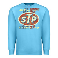 Ocean Blue stp    nostalgia drag racing Premium Sweatshirt - linhVisuals