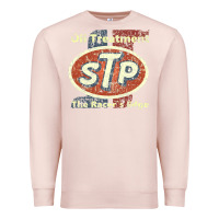 Pale Pink stp    nostalgia drag racing Premium Sweatshirt - linhVisuals